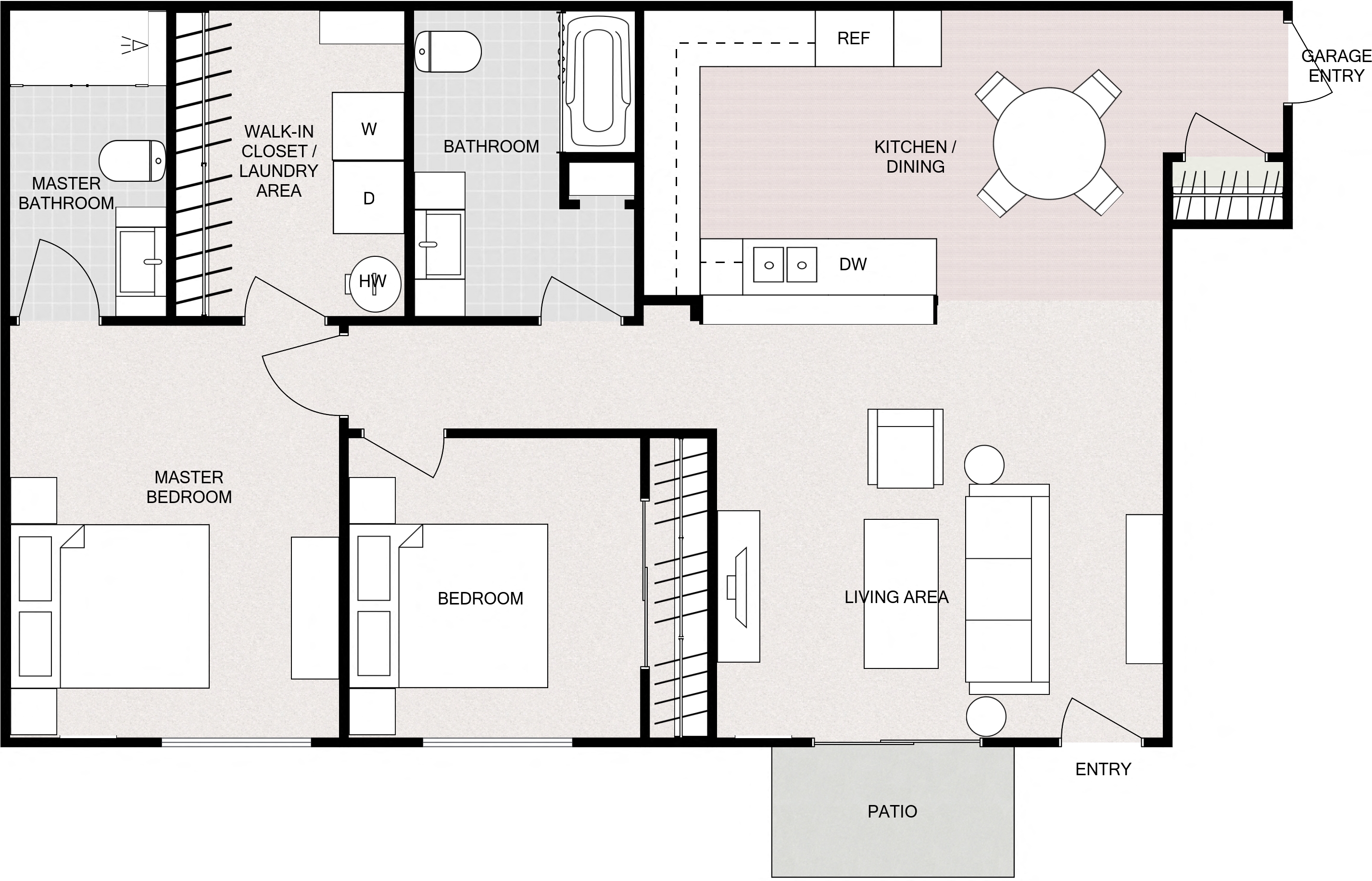 2 Bedroom 2 Bathroom Lower